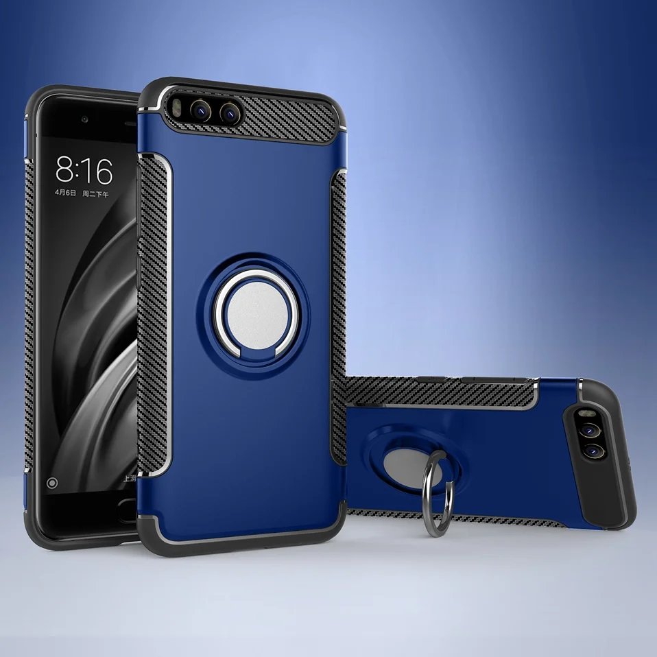 REAOOM Finger Ring Stand Case for Xiaomi Mi6 Magnetic Car Holder Phone Cover for Xiaomi Mi8 SE Mi 6X A1 Mix 2 2S Mi Note 3 Coque (8)