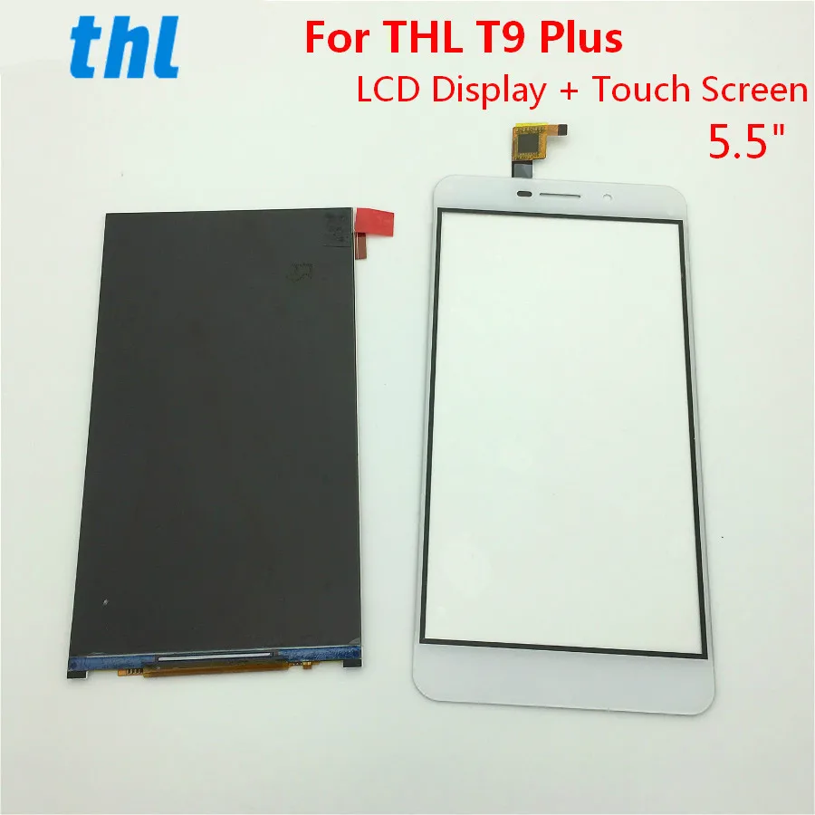 Для THL t9 плюс ЖК дисплей Дисплей + Сенсорный экран инструменты Digitizer сборки Замена