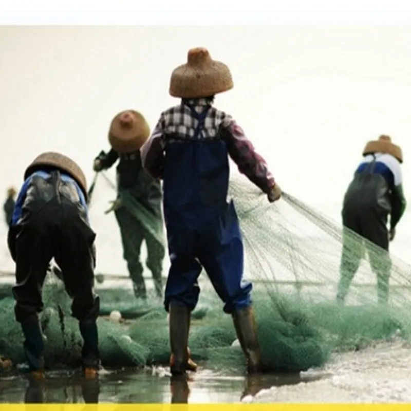 Profundidade 4m comprimento da rede de pesca