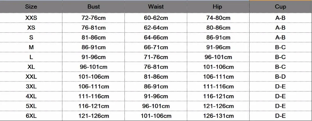 Size Chart111