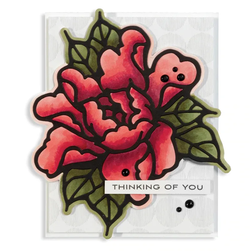 

DiyArts 1 Pcs/lot Metal Cutting Dies Scrapbooking For Card Making DIY Embossing Cuts New Craft Flower Element