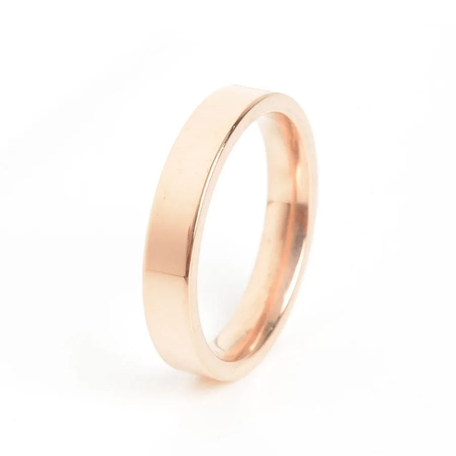 Женское кольцо из нержавеющей стали круглое 4 мм|stainless steel ring|rings for womenring |