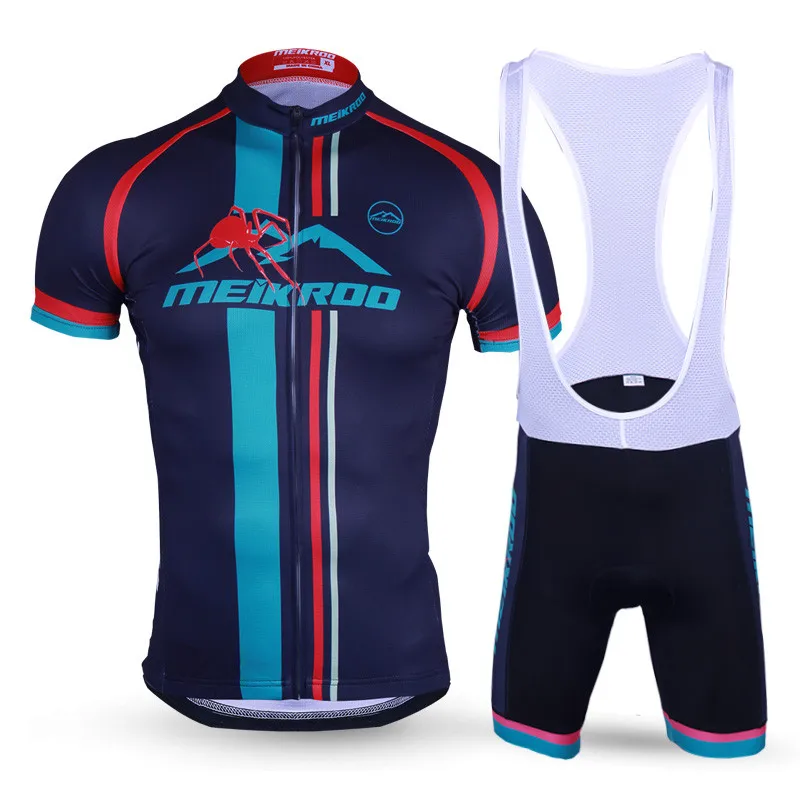 

Meikroo Brand spider Cycling Clothing Breathable Summer 2019 Cycling Jersey Set Quick-Dry MTB Bike Clothing Bicycle Clothes