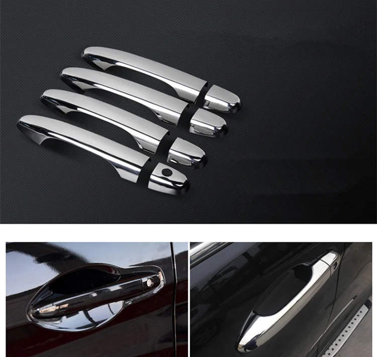 

For Honda Jade 2013 2014 2015 2016 2017 New Chrome Door Handle Covers trim Free Shipping Car Accessories