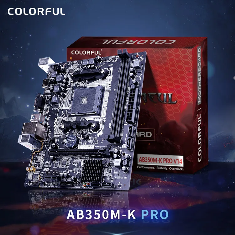 

Colorful AMD AM4 DDR4 AB350 Desktop