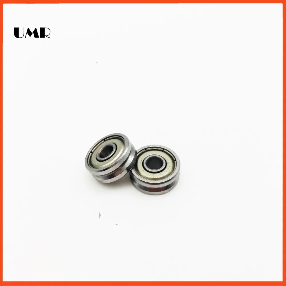 

V624ZZ V Carbon steel groove roller wheel ball bearings 4*13*6 mm embroidery machine pulley bearing V624 624V