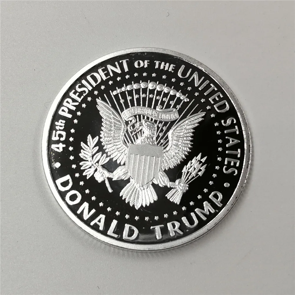 Памятные монеты Статуя Свободы Дональд Трамп президент памятная церемония