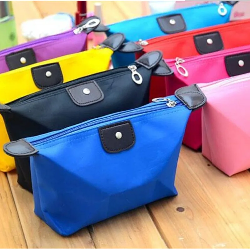 

High quality Multi-colors Fashion Lady Travel Cosmetic Make Up Pouch Bag Handbag Casual Purse