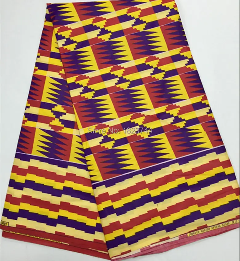 6yards/pcs) AJW7920-45 lovely pattern prints wax fabric for dress high quality African ankara Nigerian sewing textile | Дом и сад