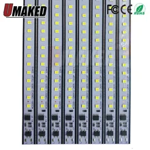 50 шт. ac 220 В светодиодный Жесткий полосы без водителя, 220 В SMD 5730 2835 Светодиодный светильник без необходимости питания под счетчиком заводского использования