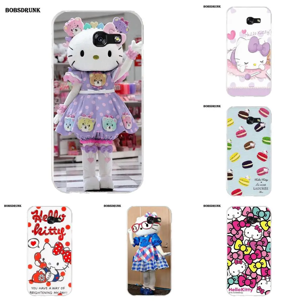 

EJGROUP TPU New Fashion For Samsung Galaxy A3 A5 A7 J1 J2 J3 J5 J7 2015 2016 2017 I Love Hello Kitty