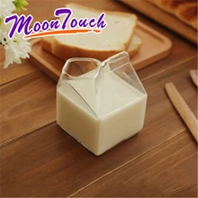 Стеклянная чашка, коробка для молока, кофейные чашки, креативная бутылка для сока, прозрачное стекло, подарки 275 мл, керамическая кружка для завтрака, аксессуары, подарок, инструменты для кафе