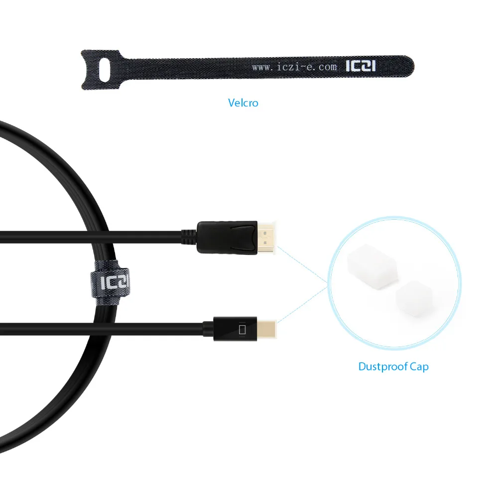 ICZI 4 K 60Hz الصاعقة البسيطة موانئ دبي إلى موانئ دبي DisplayPort كابل الذهب مطلي كابل لجهاز ماكبوك برو الهواء العارض كاميرا التلفزيون 1 m 1.8 m 3 m ICZI 4 K 60Hz الصاعقة البسيطة موانئ دبي إلى موانئ دبي DisplayPort كابل الذهب مطلي كابل لجهاز ماكبوك برو الهواء العارض كاميرا التلفزيون 1 m 1.8 m 3 m