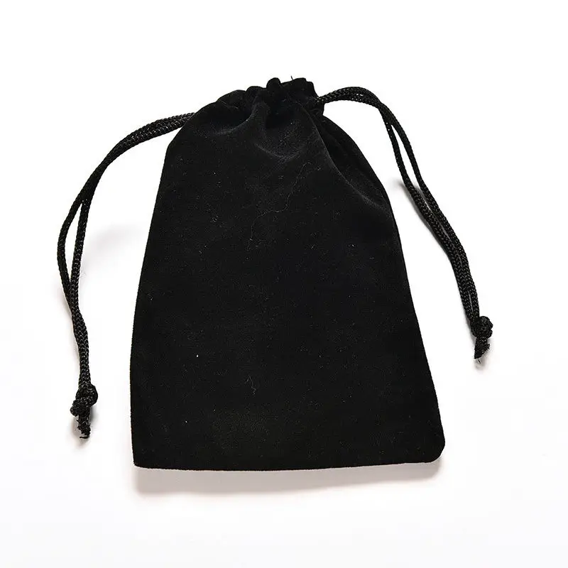

5pcs/lot New High Quality Velvet Bag 12x9cm Jewelry Packing Velvet Drawstring bags & Pouches Hot Sale for Women