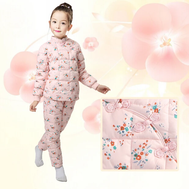 

2016 new winter Broken beautiful children down jacket suit promotion of small and medium-sized inner coat of the girls HB1034