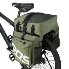 Сумка ROSWHEEL 3 в 1 для дорожного велосипеда 35Л MTB задняя полка сумка