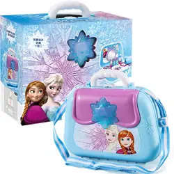 Disney детская игрушка для всей семьи Принцесса Замороженные Дети ролевые игрушки девочка кухня медицинское оборудование рюкзак чемодан