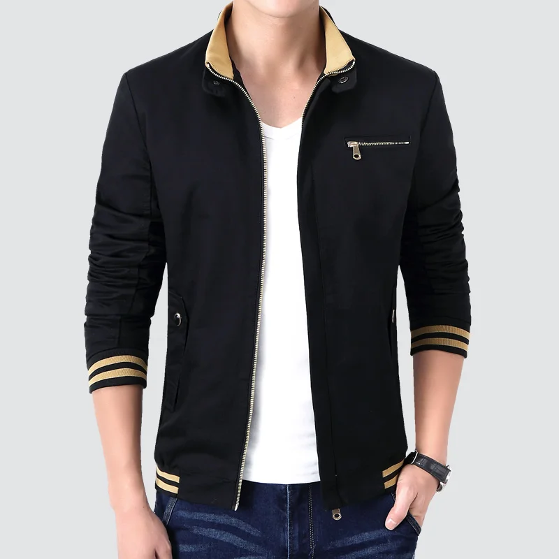 

Men'S Jacket Autumn Army Military Jacket Men Casual Simple Coats Winter Male Outerwear Autumn Overcoat Khaki 4XL