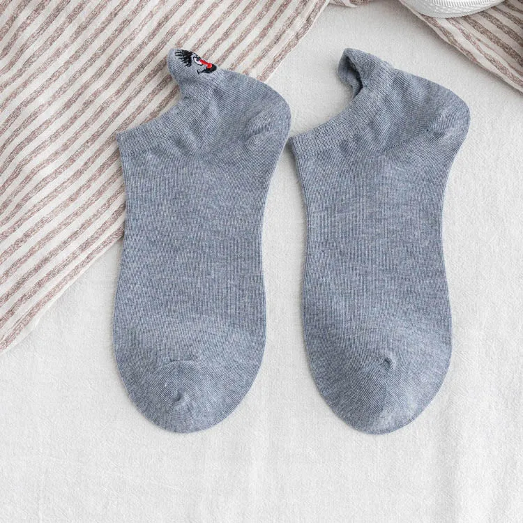 Sommer-Kawaii-Bestickt-Emoji-Frauen-Socken-Fashion-Lustige-Socken-Teen-M-dchen-Gl-cklich-Baumwolle-Nette(13)