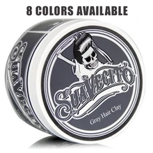 Original Suavecito Pomade Hair Dye Wax Mud Hair Clay Gray Purple Green Burgundy Brown Blue Silver Barber Hair Color Wax Pomade