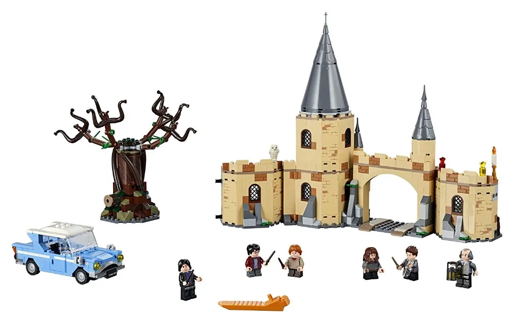 Harry Potter Hogwarts Whomping Willow Castle Building Blocks Bricks Model new 