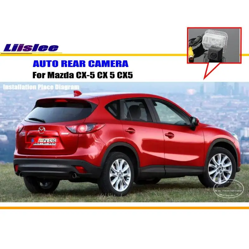 

Liislee Car Rear View Camera For Mazda CX-5 CX 5 CX5C / Reverse Camera / HD CCD RCA NTST PAL / License Plate Light Camera