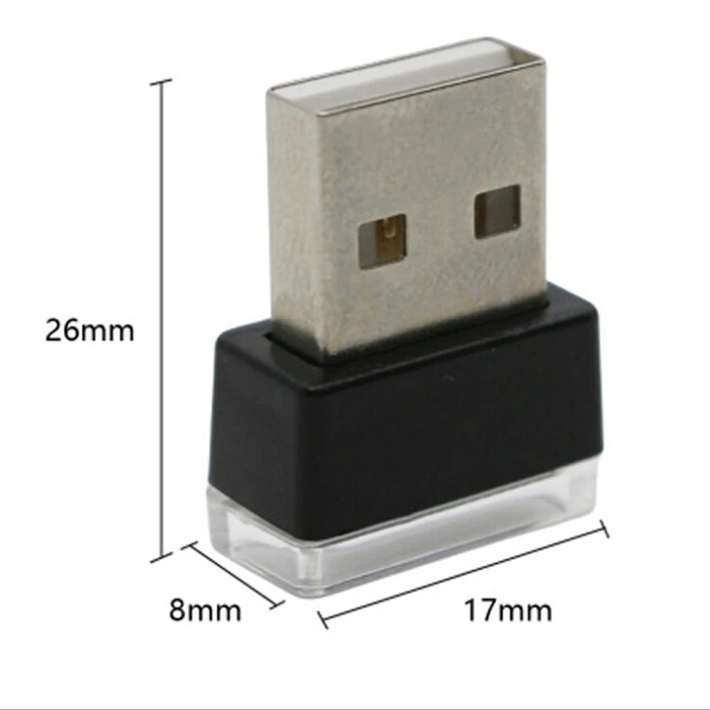 Автомобильный Стайлинг USB светодиодные атмосферные лампы декоративная лампа для
