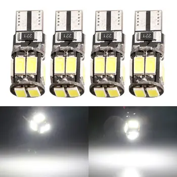 

4 Lampade Led 10 SMD 5630 T10 Canbus No Errore Luci BIANCO Posizione Targa Super High Quality!!!