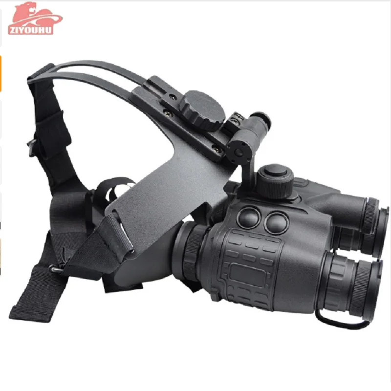 

ZIYOUHU Infrared Night Vision Binoculars HD Green Imaging Helmet Type Goggles for Outdoor Hunting 1x26 Compact and Durable