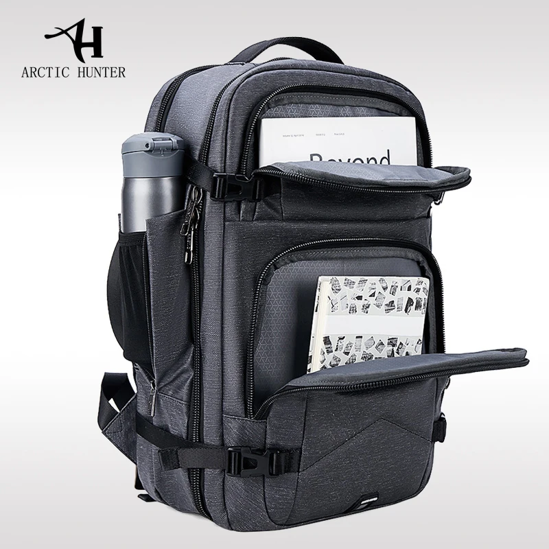 

Men 17 inch laptop New multifunctional backpack computer bag travel backpack men's business travel England fashion leisure bag