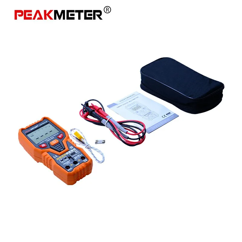 Цифровой мультиметр PEAKMETER PM8248S профессиональный вольтметр с автонастройкой