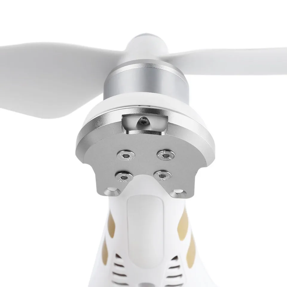 Silver Kit Base Alloy Protector 4 Pezzi Per DJI Phantom 3 Engine Silver Kit Base Alloy Protector 4 Pezzi Per DJI Phantom 3 Engine