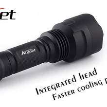 Anjoet C8 Cree XML2 U2-1A светодиодный светильник, фонарь, фонарь, велосипед, Самозащита, походный светильник, лампа, для велосипеда на 18650