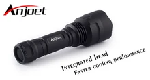 New Anjoet C8 Cree XML2 U2-1A LED Flashlight,torch,lantern,lanterna bike ,self defense,camping light, lamp,for bicycle For 18650