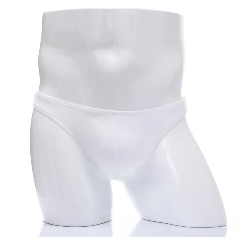 Ice Silk Для мужчин рубашек чехол Sexy Гей нижнее белье T Back ремень мужские Танга