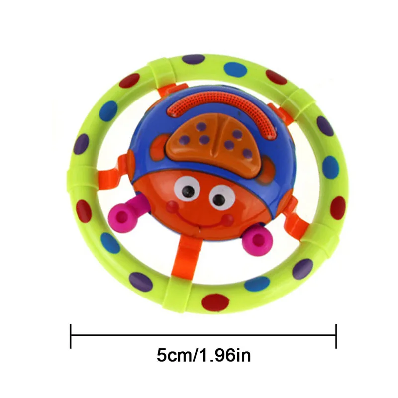 Детские божья коровка музыка Погремушки для новорожденных младенческой колокол подарок для забавных игрушек Для мальчиков ясельного