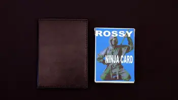 

NINJA CARD by ROSSY Card Magic Tricks,Gimmick,Mentalism Magic,Close Up,Street Magic,Fun,Party Trick,Illusions,Magician