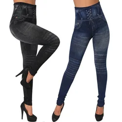 S-3XL Plus Size Jeans Leggings High Waist Jeggings Women Seamless Legging Sexy Slim Leggins Female Push Up Pants Fashion 2019 S-3XL Plus Size Jeans Leggings High Waist Jeggings Women Seamless Legging Sexy Slim Leggins Female Push Up Pants Fashion 2019