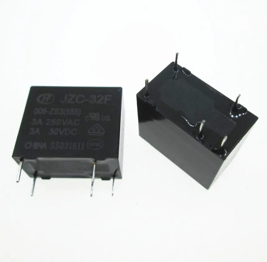 Горячий Новый 5 В реле HF32F 005 ZS3 JZC 32F JZC32F 005ZS3 5VDC DC5V 5V 3A 250VAC DIP4 20 шт./лот|lot mp4|lot dvdlots and lots