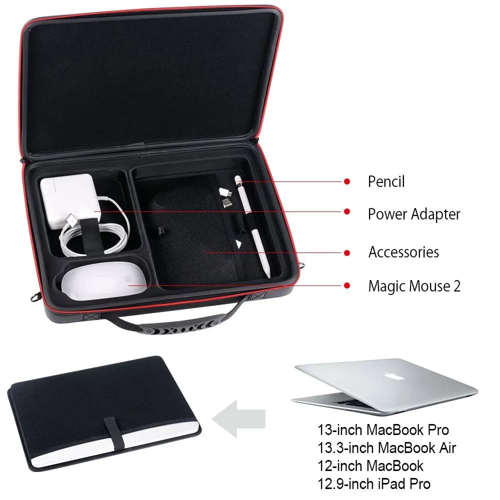 Жесткий чехол Smatree для Apple Macbook Air 13 3 дюйма MacBook Pro дюймов 2019/2018/2017 Surface 6|bag carry|carrying