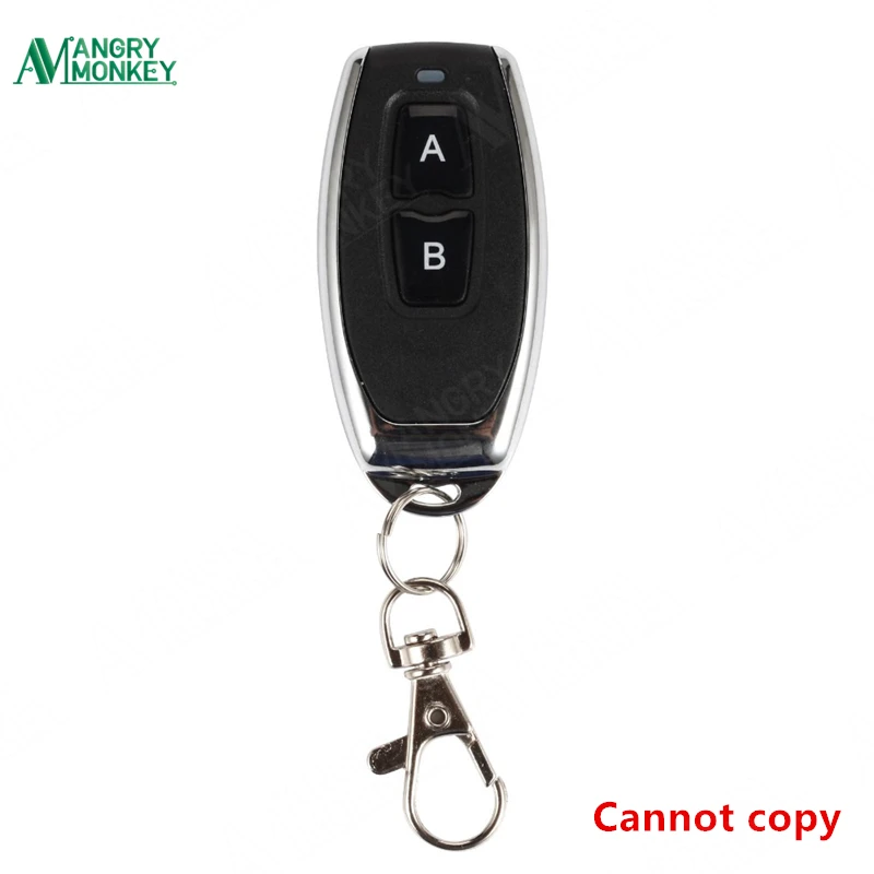 

433 mhz RF Remote Control Learning code 1527 EV1527 For Gate garage door controller Alarm 433mhz Receiver included Battery