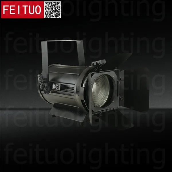 6 шт/лот светодиодный 100 Вт Точечный светильник Fresnel Studio Light WW и CW 2в1 Zoom Audience Light DMX сценический видео фотосъемка прожектор