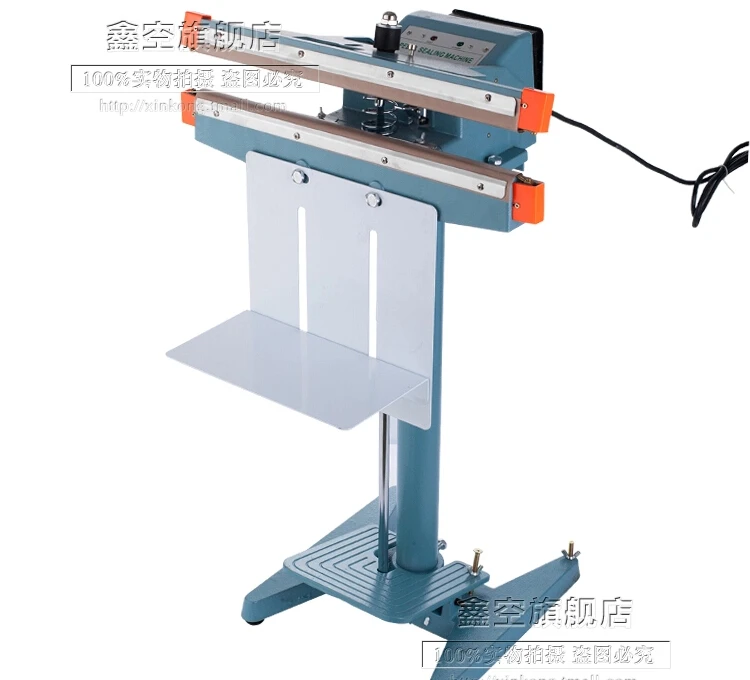 

Foot Pedal Impulse Sealer ,aluminum foil bag plastic bag sealer, double-sided heat sealing machine ,Sealing Length 350mm