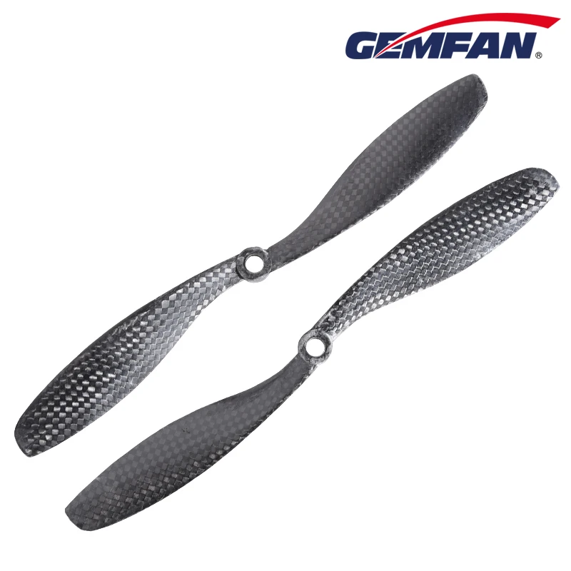 2 пары/4 шт. пропеллер Gemfan 8045 из углеродного волокна EPP CW CCW для FPV-коптера