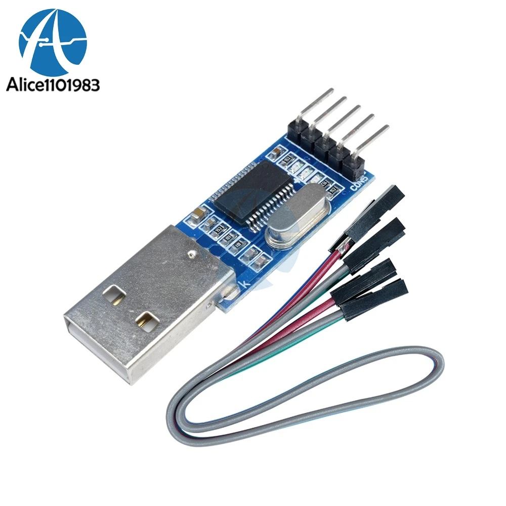 

1Set PL2303 For Arduino USB To RS232 TTL Converter Adapter Module PL2303 PL2303HXA Download Board Module 4Pin Cable For Arduino