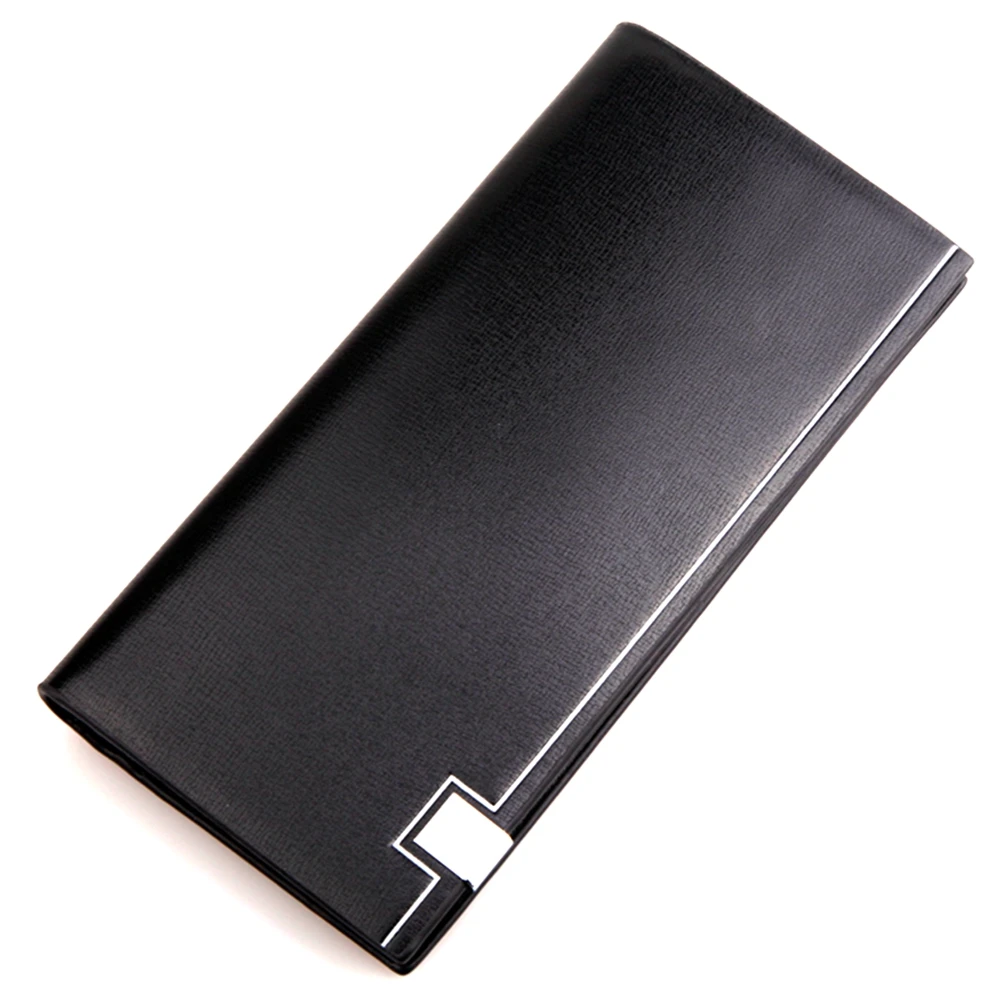 Hot sale! 2018 Famous brand men's Split leather long Wallet money handbag Soft Ultra-thin coin bag purse |