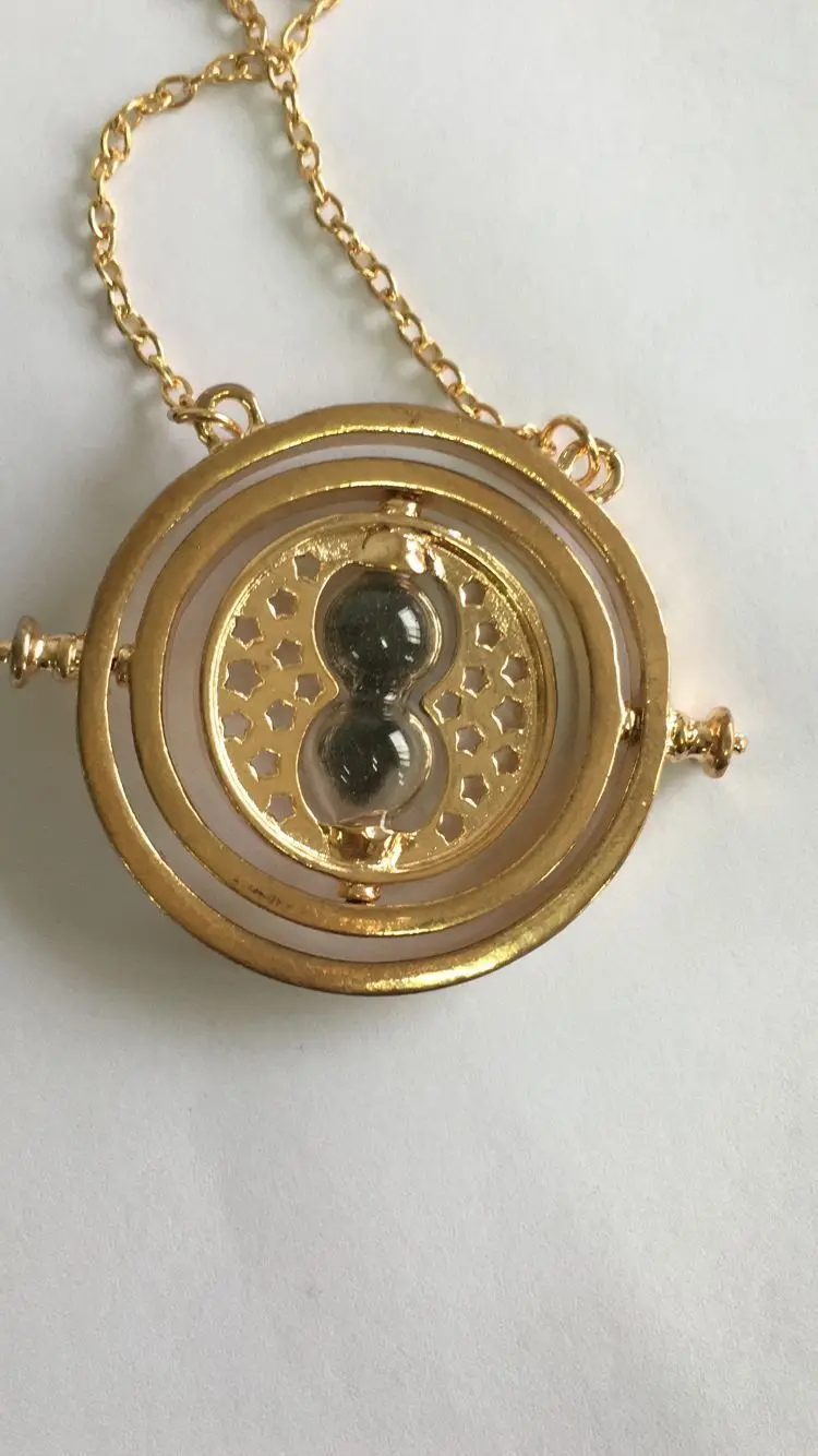 Женское Ожерелье, конвертер времени, маховик, подвеска, вращающийся Хоркрукс, ожерелье с Тернером времени, 8 цветов