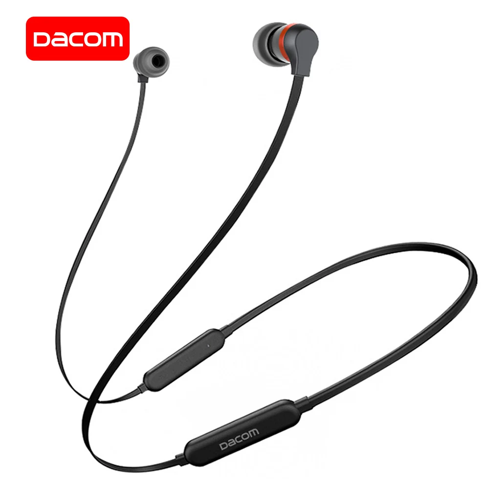 DACOM L06 Bluetooth наушники спортивные Беспроводные наушники с микрофоном гарнитура для бега шейные наушники для iPhone Xiaomi huawei