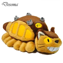 Hayao Miyazaki Animation Bus Totoro Doll Stuffed Toys Totoro Tram Plush Toys 30 cm Kawaii Girl Toys Cute Baby Toys For Gifts