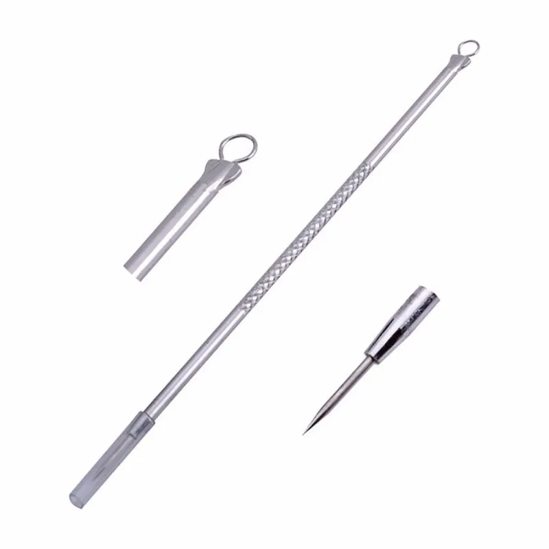 1pc Blackhead Remover Face Cleaner Facial Cleaning Tools Acne Blemish Needle Pimple Spot Extractor Makeup Tool